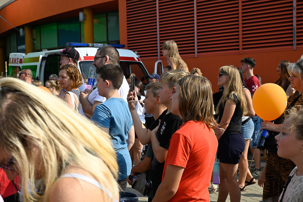 Dziś na plaży przed Aquadromem oficjalnie pożegnaliśmy lato! / fot. Magdalena Ruda