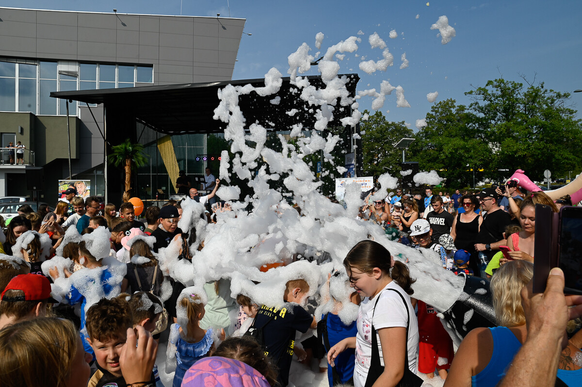 Dziś na plaży przed Aquadromem oficjalnie pożegnaliśmy lato! / fot. Magdalena Ruda