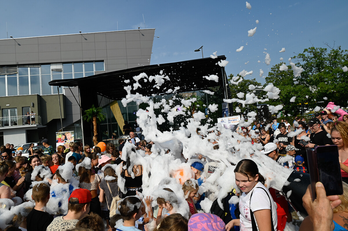 Dziś na plaży przed Aquadromem oficjalnie pożegnaliśmy lato! / fot. Magdalena Ruda