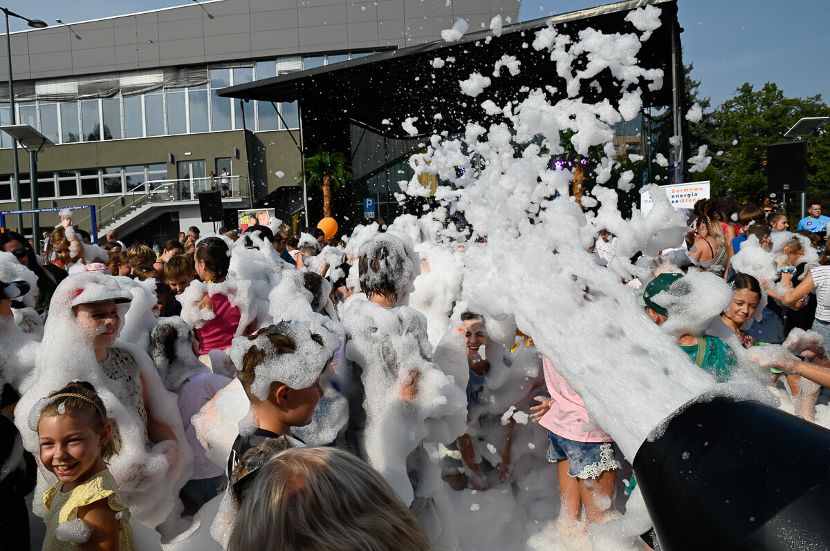 Dziś na plaży przed Aquadromem oficjalnie pożegnaliśmy lato! / fot. Magdalena Ruda