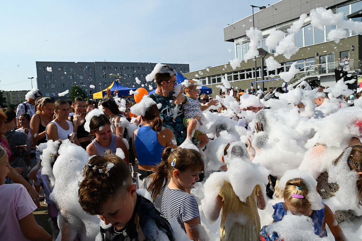 Dziś na plaży przed Aquadromem oficjalnie pożegnaliśmy lato! / fot. Magdalena Ruda