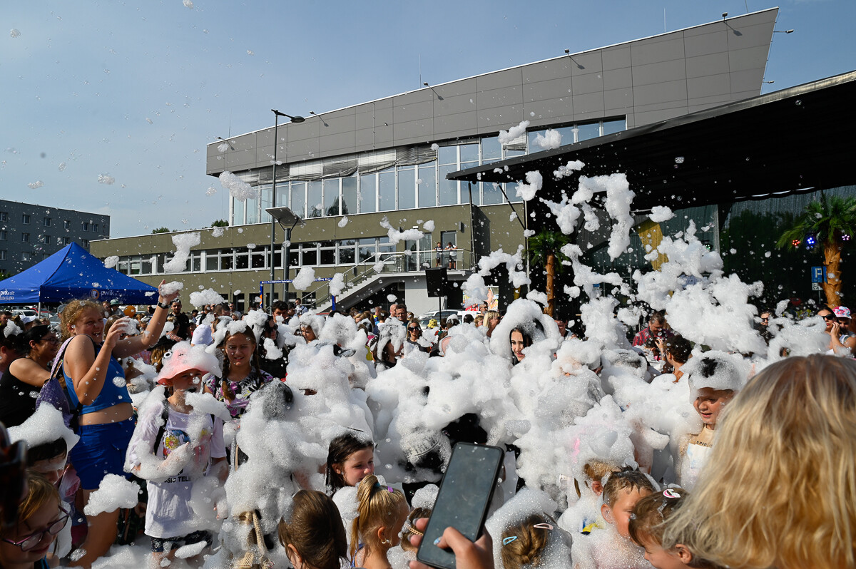 Dziś na plaży przed Aquadromem oficjalnie pożegnaliśmy lato! / fot. Magdalena Ruda