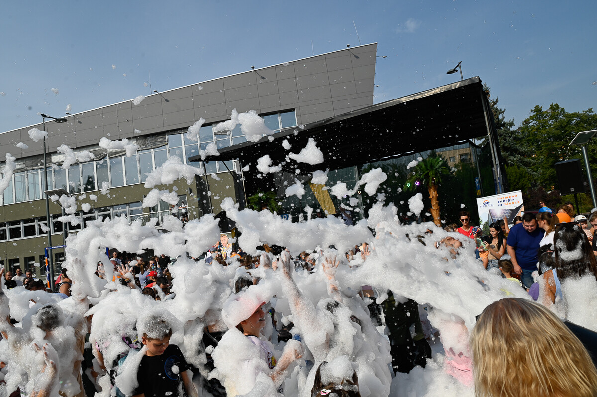 Dziś na plaży przed Aquadromem oficjalnie pożegnaliśmy lato! / fot. Magdalena Ruda