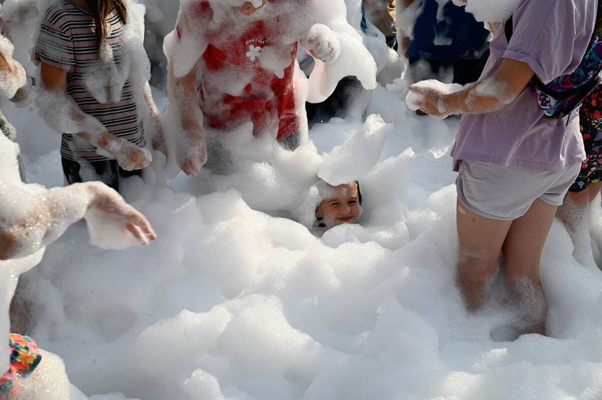 Dziś na plaży przed Aquadromem oficjalnie pożegnaliśmy lato! / fot. Magdalena Ruda