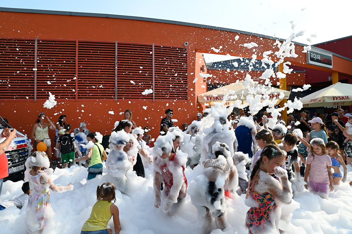 Dziś na plaży przed Aquadromem oficjalnie pożegnaliśmy lato! / fot. Magdalena Ruda