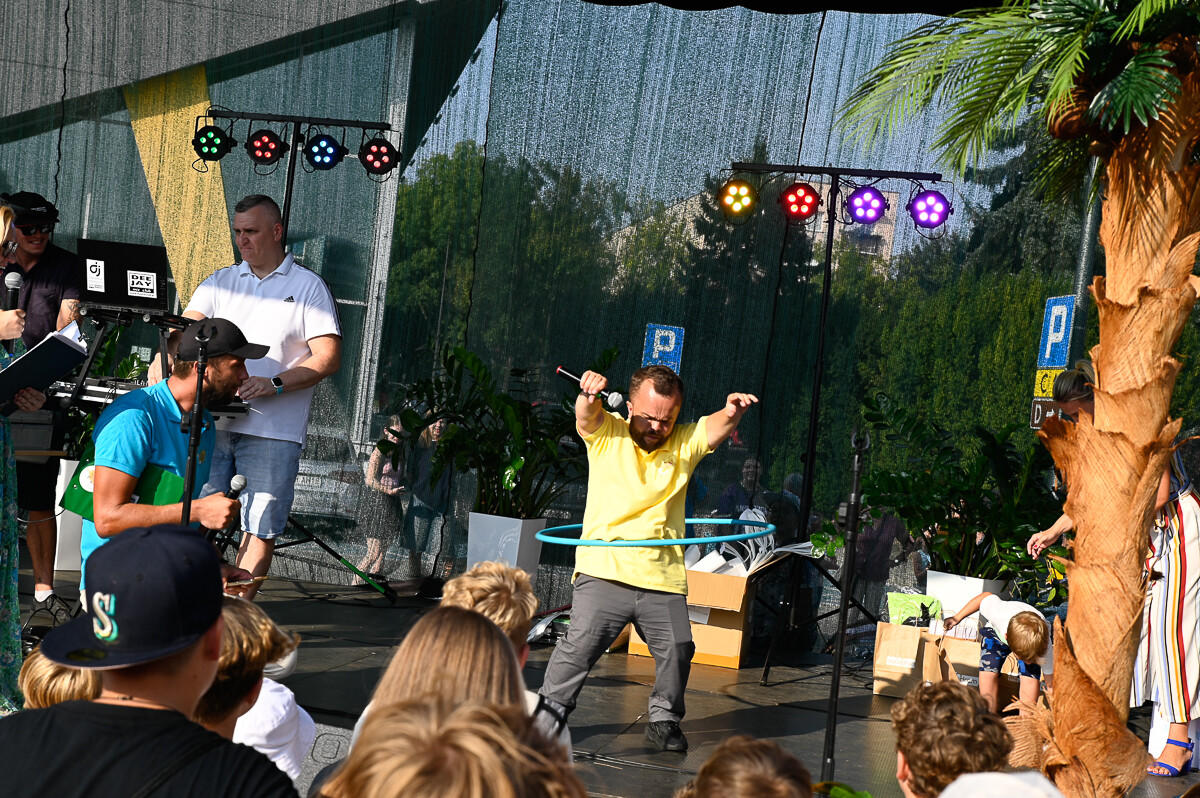 Dziś na plaży przed Aquadromem oficjalnie pożegnaliśmy lato! / fot. Magdalena Ruda
