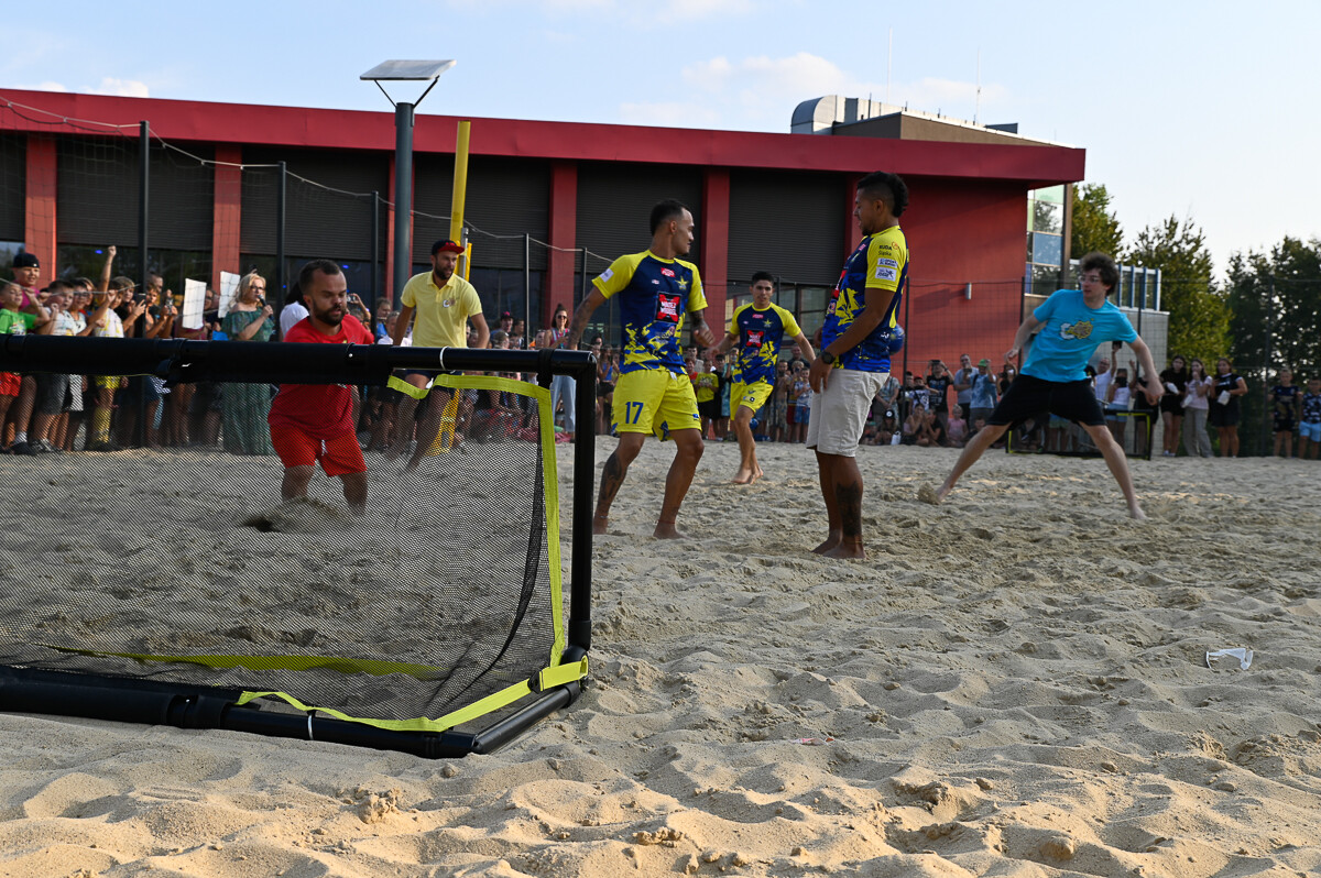 Dziś na plaży przed Aquadromem oficjalnie pożegnaliśmy lato! / fot. Magdalena Ruda