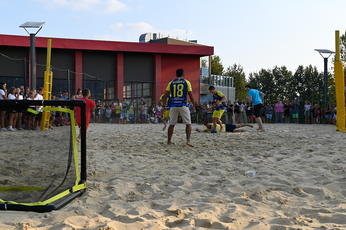 Dziś na plaży przed Aquadromem oficjalnie pożegnaliśmy lato! / fot. Magdalena Ruda