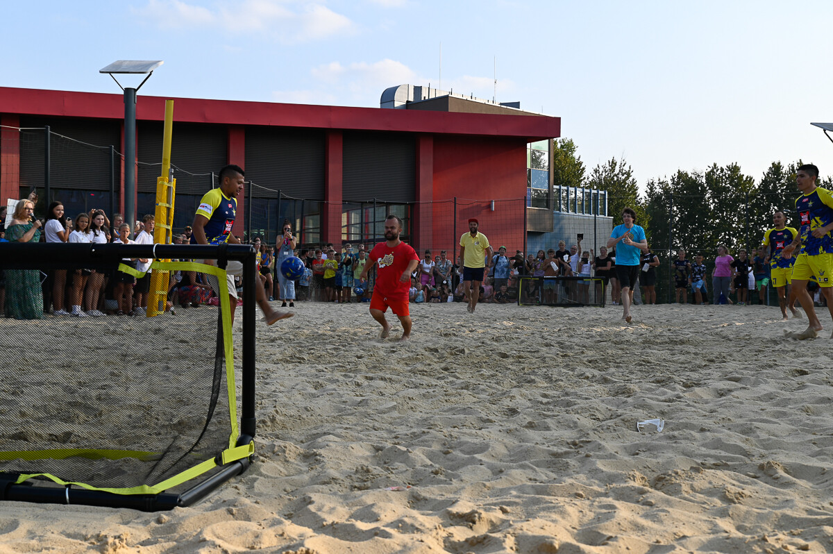 Dziś na plaży przed Aquadromem oficjalnie pożegnaliśmy lato! / fot. Magdalena Ruda