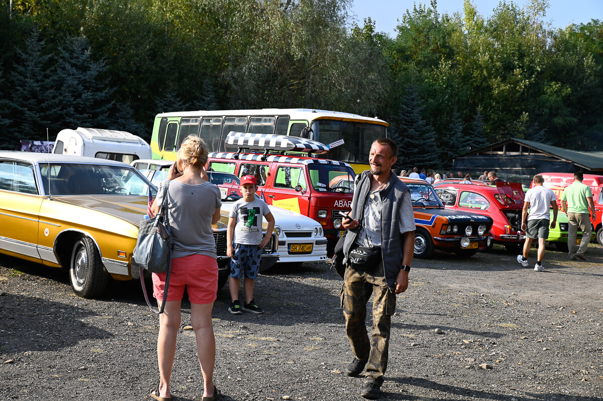 7 września w Muzeum Historii Polski Ludowej odbyła się impreza z okazji końca lata, połączona ze zlotem pojazdów minionej epoki. / fot. Magdalena Ruda