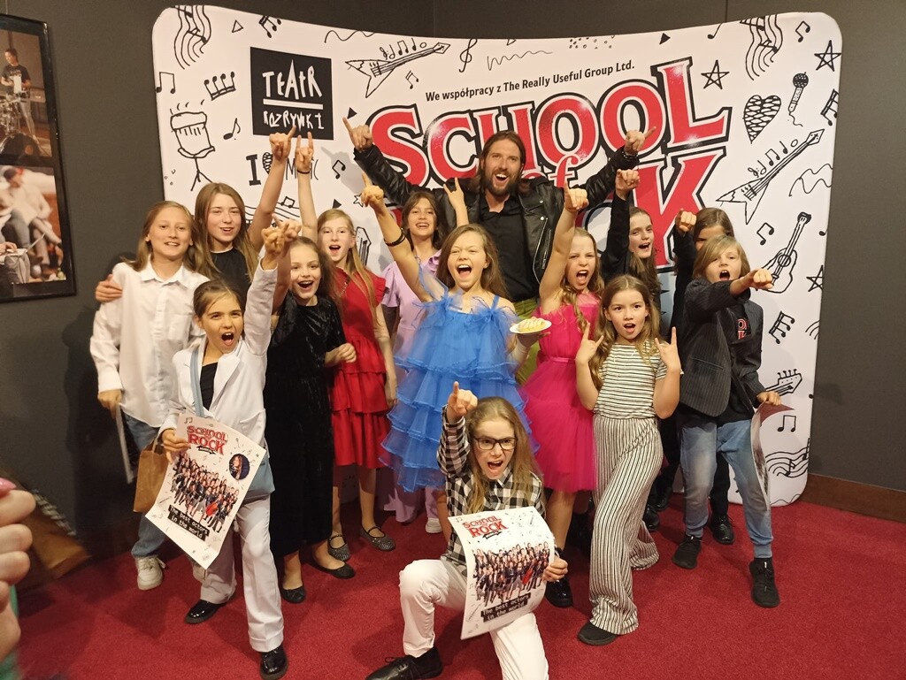 Prapremiera "School of Rock" w Teatrze Rozrywki. / fot. Artur Wacławek / Agata Długokęcka
