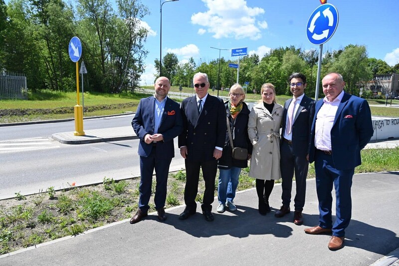 Prawnuk Franza Pielera odwiedził Rudę Śląską