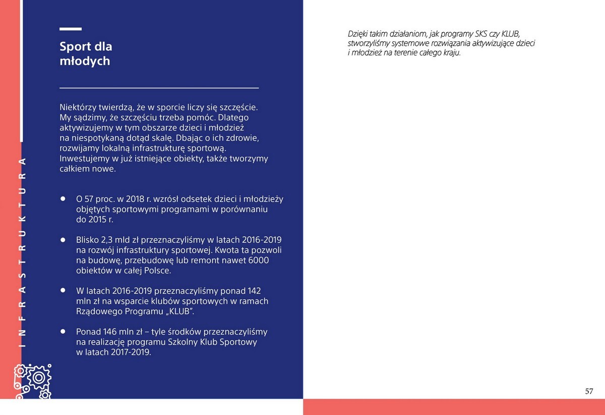 Program wyborczy Prawa i Sprawiedliwości przygotowany na wybory parlamentarne 2019.