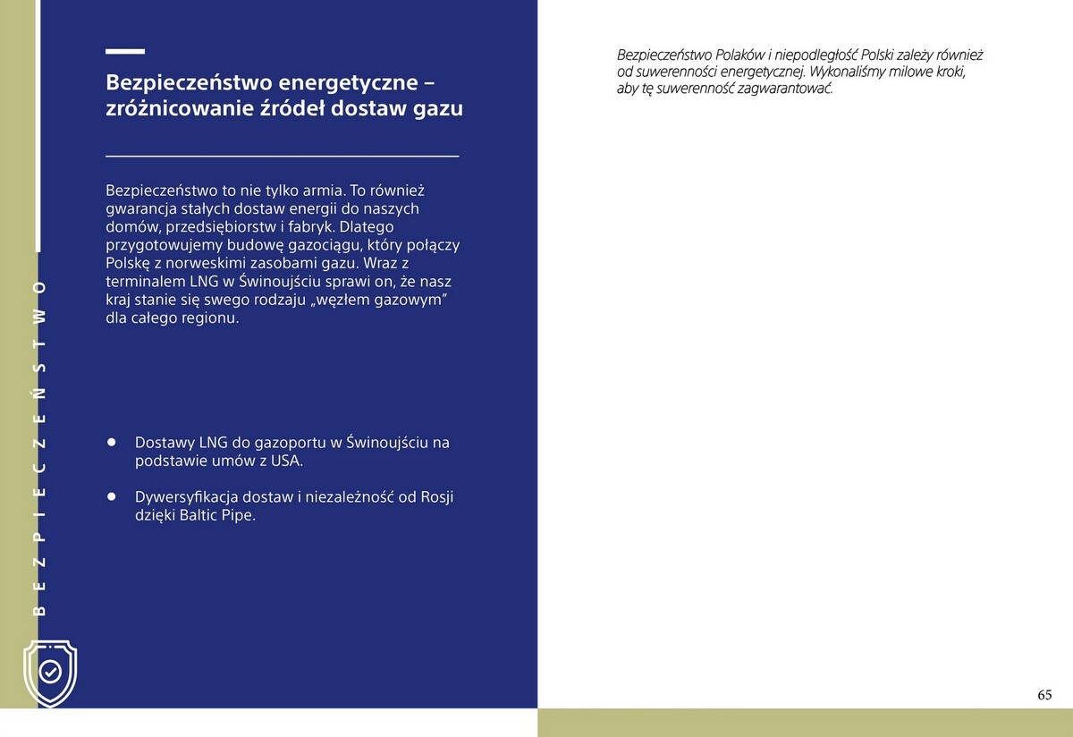 Program wyborczy Prawa i Sprawiedliwości przygotowany na wybory parlamentarne 2019.