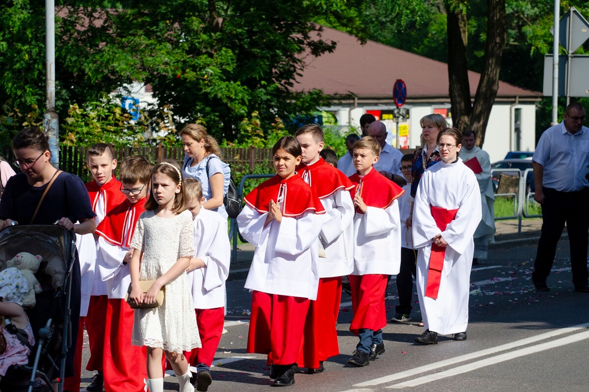 Procesja Bożego Ciała w Bielszowicach / fot. Krzysztof i Marek Faber