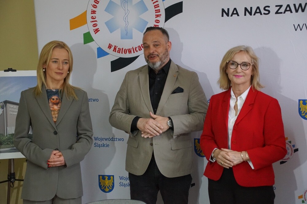 Przebudowa Stacji Pogotowia Ratunkowego w Rudzie Śląskiej.