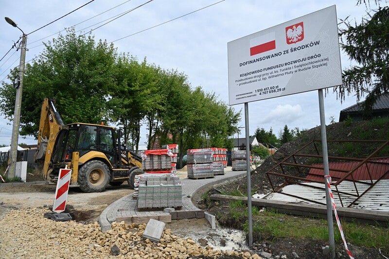 Przebudowa ul. bpa Wilhelma Pluty – nowa nawierzchnia i infrastruktura