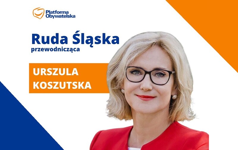Przewodniczącą rudzkiego koła Platformy Obywatelskiej powtórnie została Urszula Koszutska