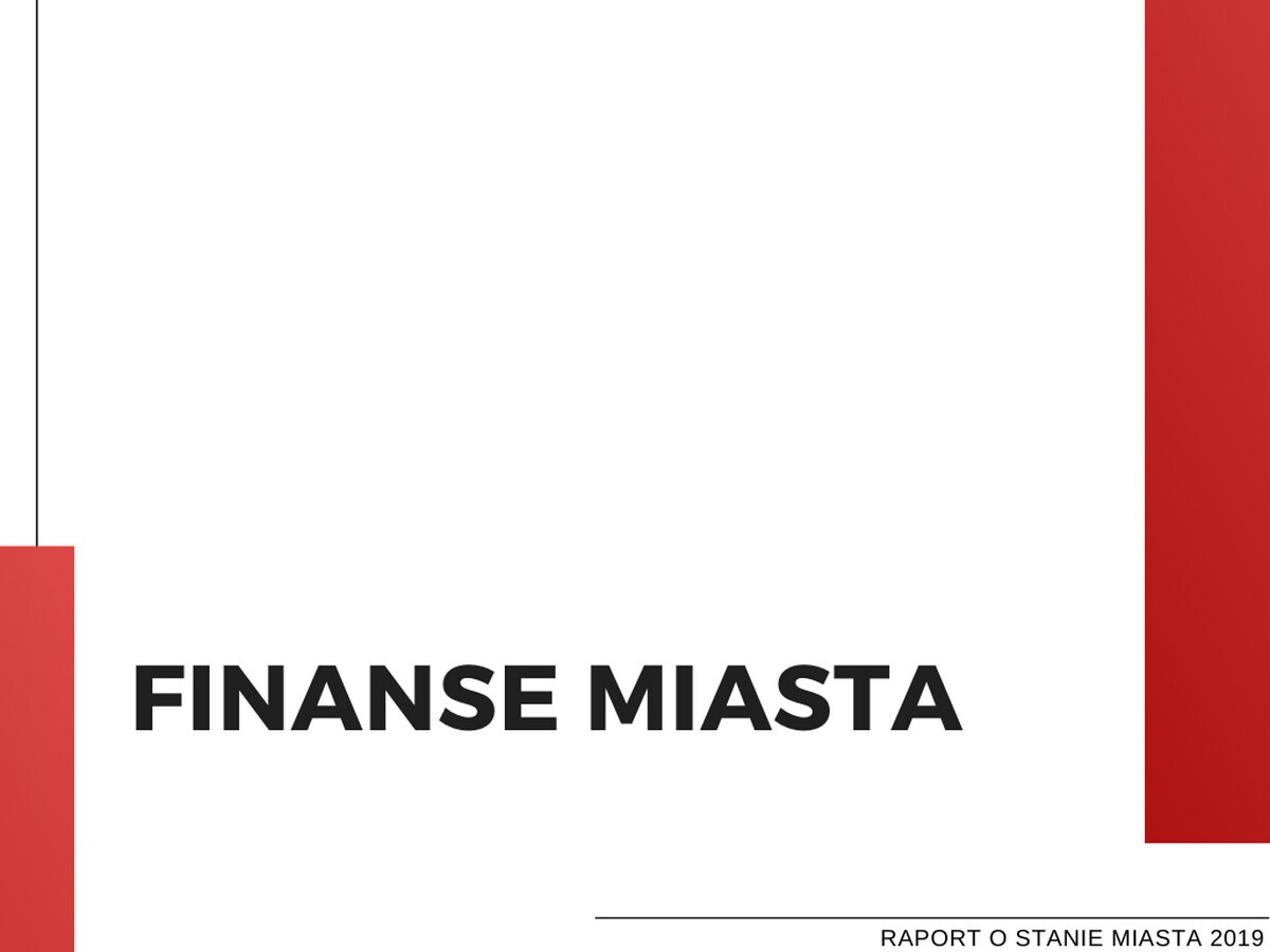 Raport o stanie miasta Ruda Śląska za rok 2019