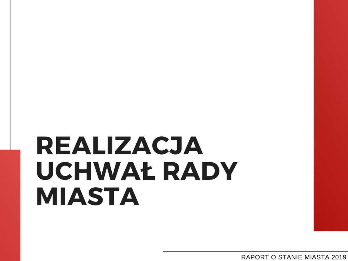 Raport o stanie miasta Ruda Śląska za rok 2019.