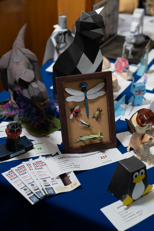 Trwa Regionalny Konkurs Modeli Kartonowych w Rudzie Śląskiej. Zobaczcie zdjęcia! / fot. Marek i Krzysztof Faber