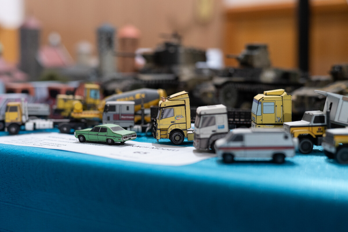 Trwa Regionalny Konkurs Modeli Kartonowych w Rudzie Śląskiej. Zobaczcie zdjęcia! / fot. Marek i Krzysztof Faber