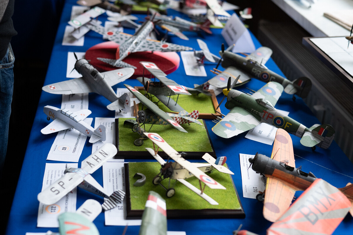 Trwa Regionalny Konkurs Modeli Kartonowych w Rudzie Śląskiej. Zobaczcie zdjęcia! / fot. Marek i Krzysztof Faber