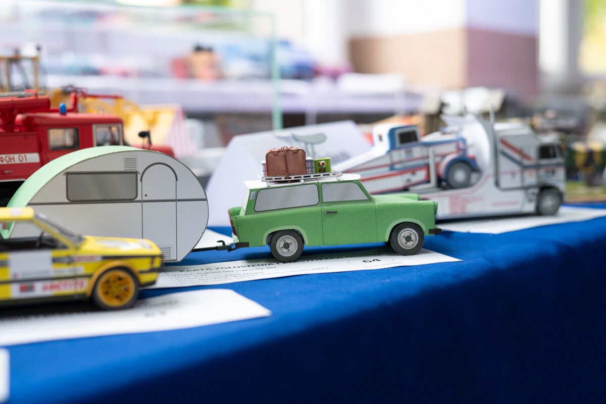 Trwa Regionalny Konkurs Modeli Kartonowych w Rudzie Śląskiej. Zobaczcie zdjęcia! / fot. Marek i Krzysztof Faber