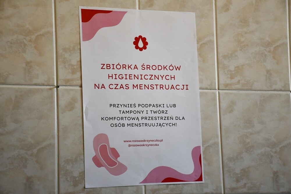 "Różowe Skrzyneczki" w rudzkich szkołach – walka z tabu menstruacyjnym
