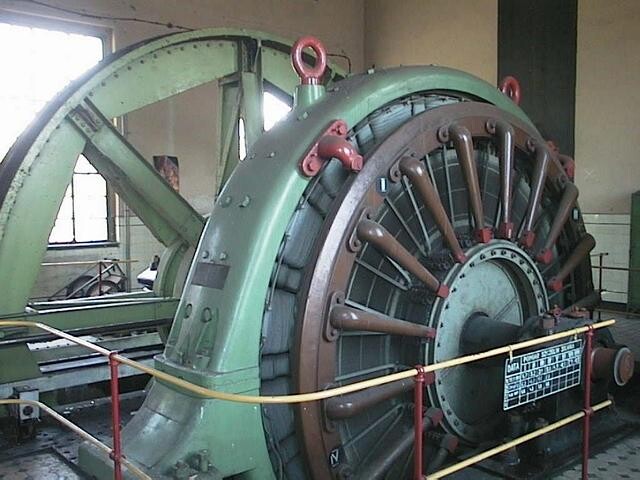 Ruda - Elektryczna maszyna wyciągowa z 1912 r. - ul. Szyb Walenty