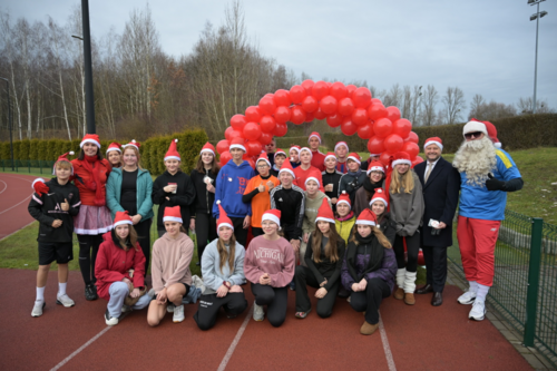 Ruda Śląska pobiegła dla Michalinki. Mikołaje znów pokazali serce