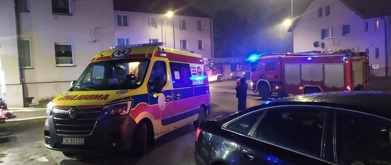 Ruda Śląska: Pożar mieszkania przy ul. Dobrej Nadziei