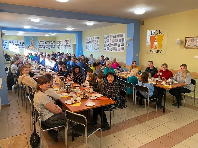 Ruda Śląska: Spotkanie władz miasta z uchodźcami z Ukrainy