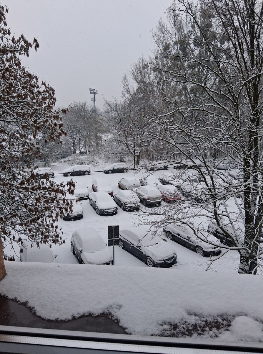 Ruda Śląska w śnieżnej odsłonie. / fot. Czytelnicy