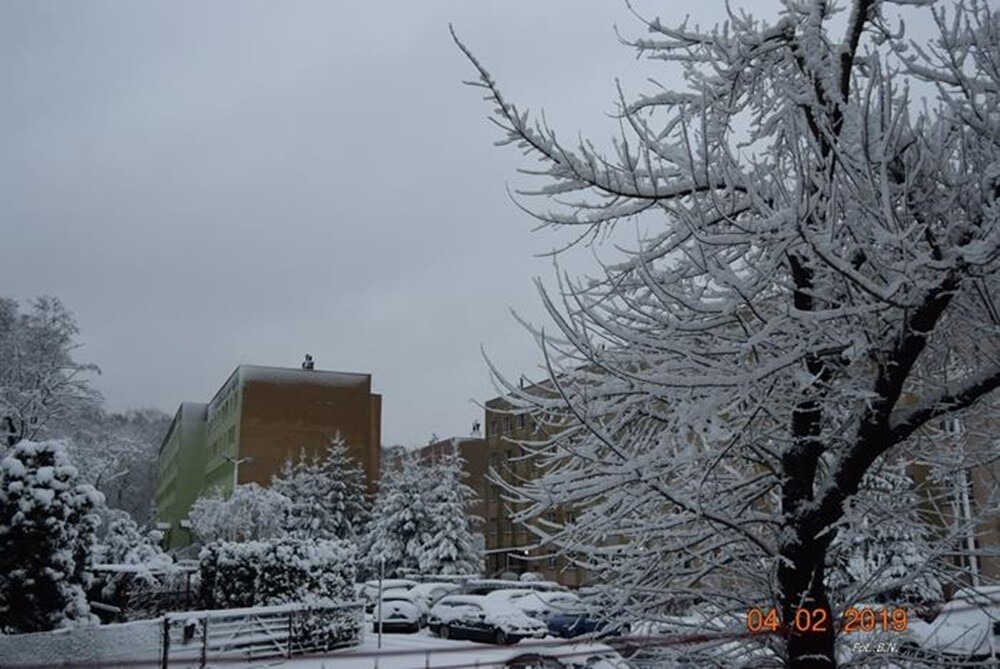 Ruda Śląska w zimowej odsłonie.