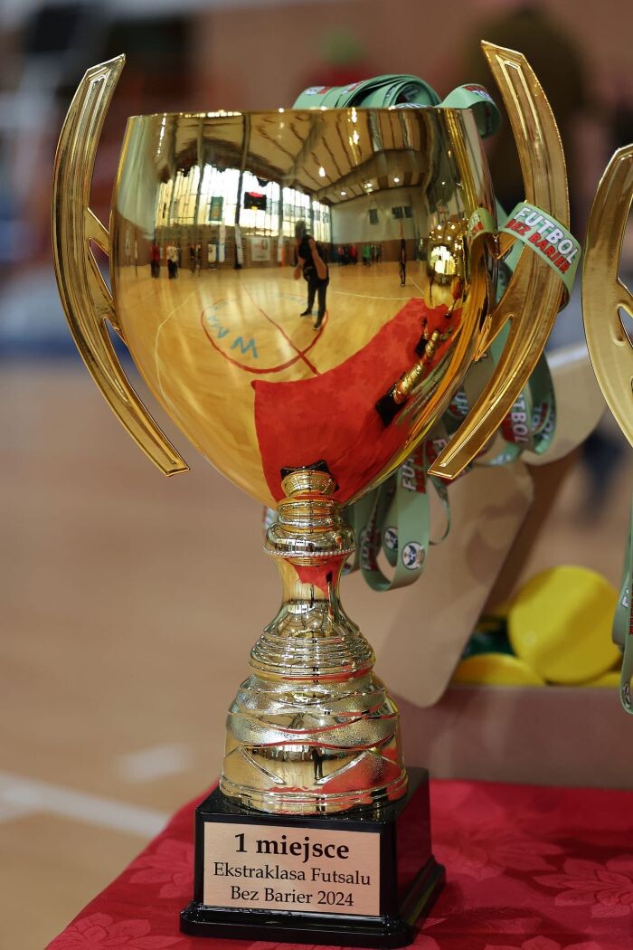 Rudzianie Mistrzami Polski Ekstraklasy Futsalu Bez Barier/fot. Adam Xrobaz Zaborski