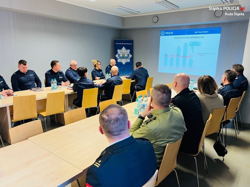 Rudzka policja podsumowała 2023 rok. Jak wypadł w statystykach?