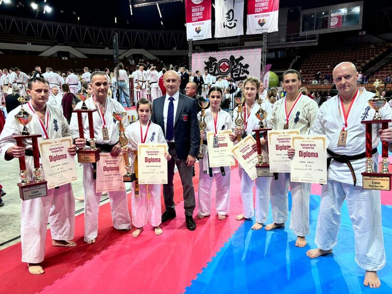 Rudzki Klub Kyokushin Karate z 7 medalami Pucharu Europy!