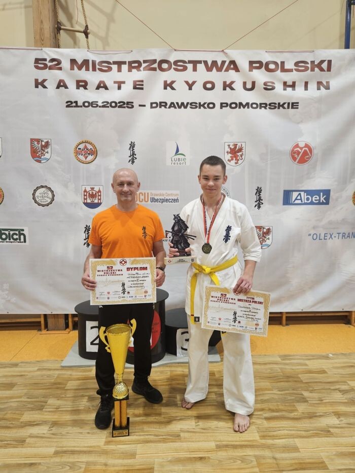 Karatecy z Rudzkiego Klubu Kyokushin Karate Mistrzami Polski!/fot. Rudzki Klub Kyokushin Karate