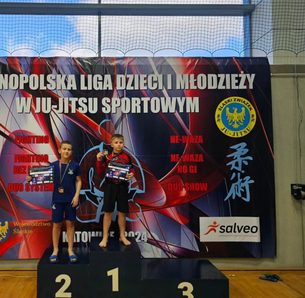 Rudzkie kluby z medalami/fot. KTJ MMA Team, Nelsonek