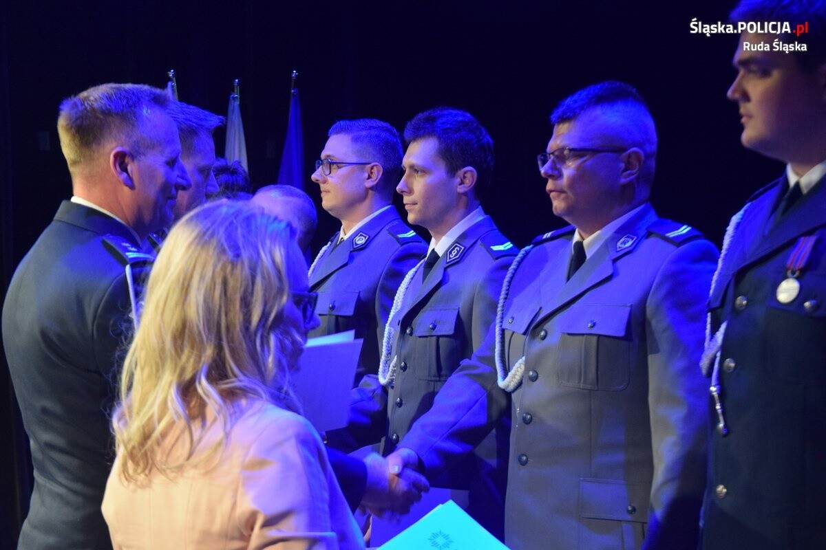 Rudzkie obchody Święta Policji 2024. / fot. UM Ruda Śląska