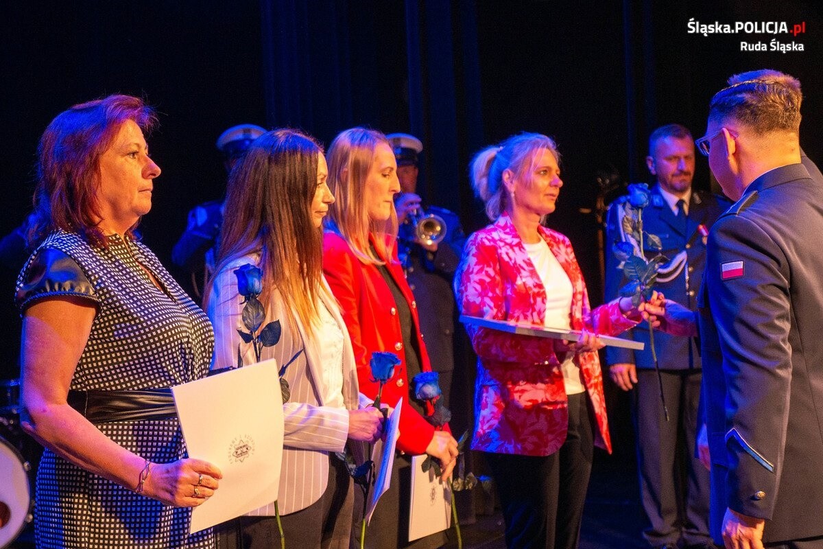 Rudzkie obchody Święta Policji 2024. / fot. UM Ruda Śląska