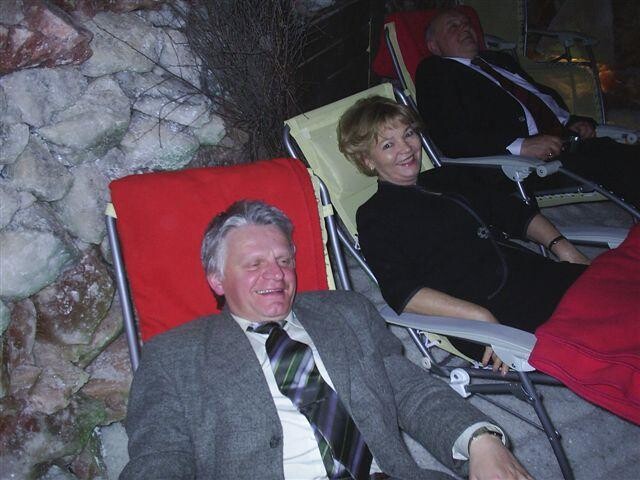 Zdjęcie przedstawia Vip-y rudzkie w Jaskini Solnej zajdującej się w Kochłowicach  data: 3 kwietnia 2006 autor: Grzegorz Kubicki