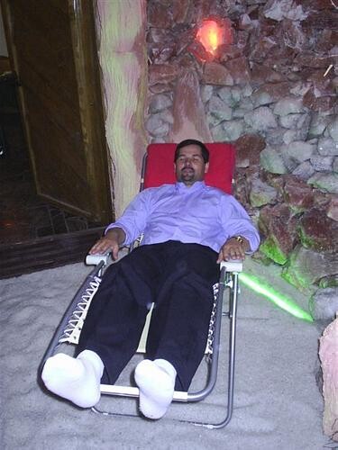 Rudzkie VIP-y w Jaskini Solnej w Kochłowicach