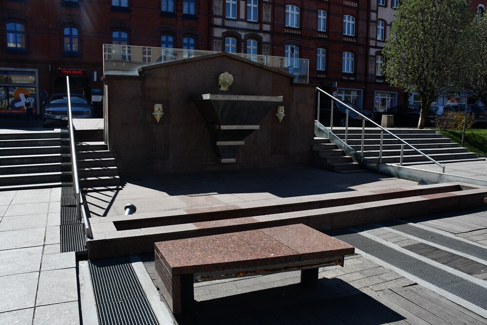 Rynek w Nowym Bytomiu.