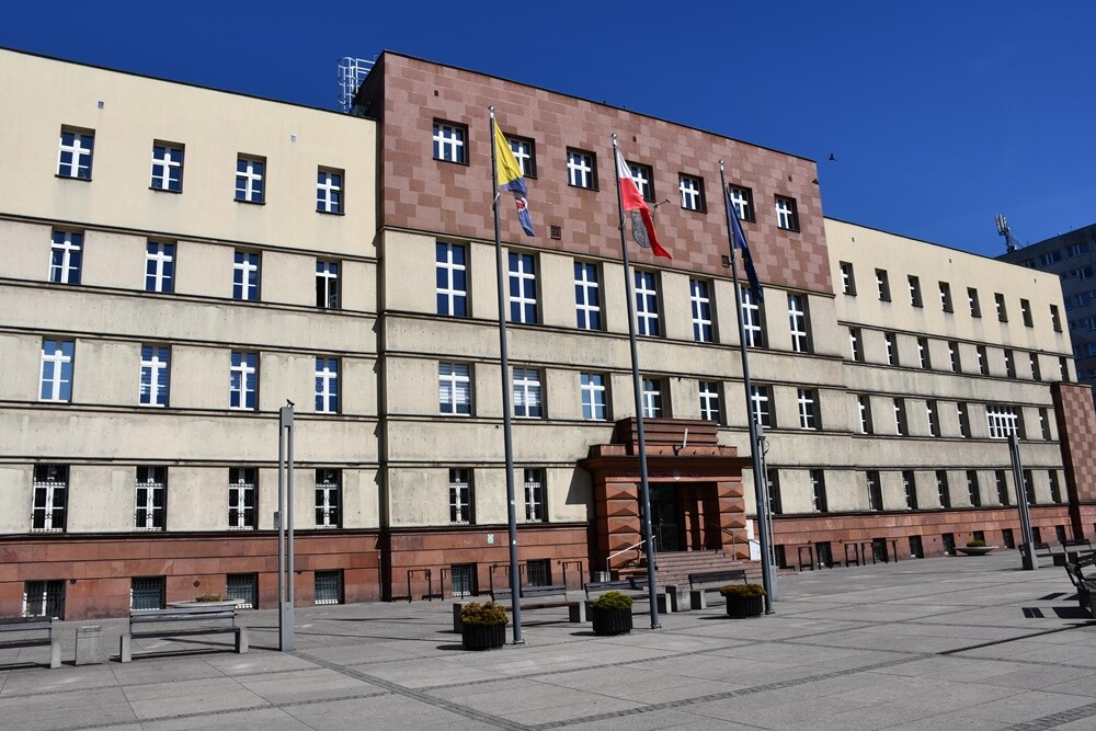 Rynek w Nowym Bytomiu.