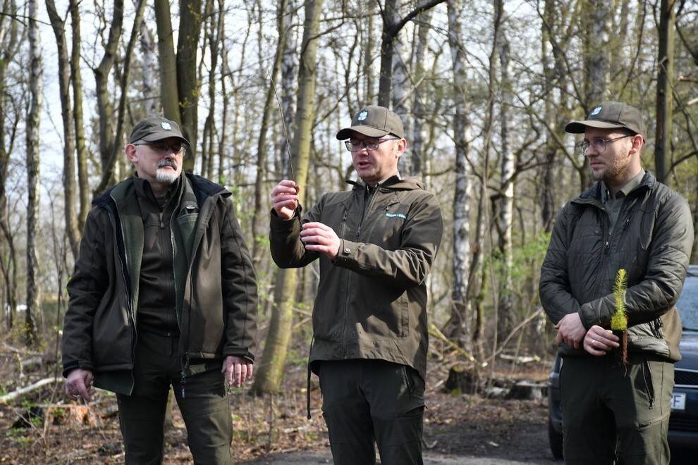 W sobotę, 15 kwietnia, w Rudzie Śląskiej- Halembie zorganizowano akcję „Posadź drzewko z Nadleśnictwem Katowice”. W rejonie halembskiej „Polany” przy ul. Konstantego Ildefonsa Gałczyńskiego posadzono aż 850 sadzonek. Zobaczcie, jak przebiegała akcja!