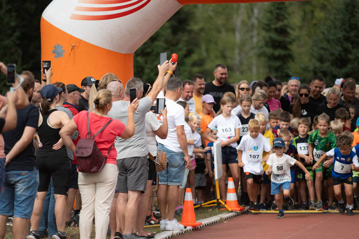 Rudzcy biegacze jak zawsze w formie! Za nami sierpniowy Bieg Wiewiórki [ZDJĘCIA] / fot. Marek i Krzysztof Faber