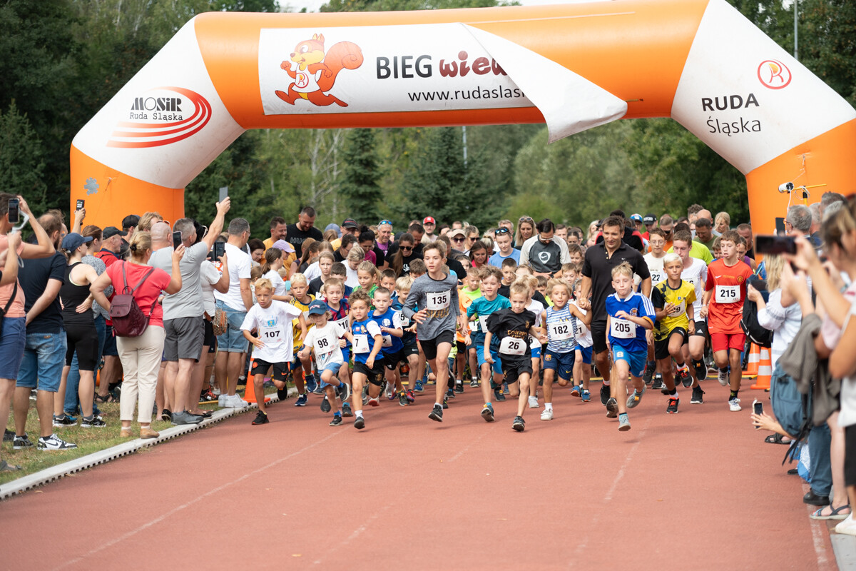 Rudzcy biegacze jak zawsze w formie! Za nami sierpniowy Bieg Wiewiórki [ZDJĘCIA] / fot. Marek i Krzysztof Faber