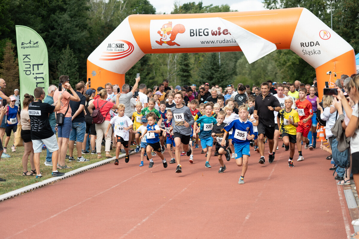 Rudzcy biegacze jak zawsze w formie! Za nami sierpniowy Bieg Wiewiórki [ZDJĘCIA] / fot. Marek i Krzysztof Faber